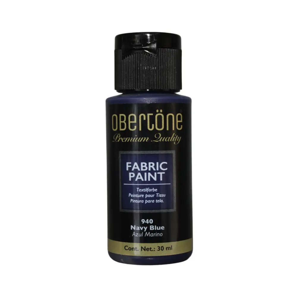 PINTURA TEXTIL OBERTONE 940 AZUL MARINO 30ML