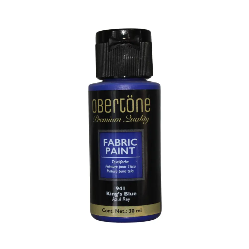 PINTURA TEXTIL OBERTONE 941 AZUL  REY 30ML