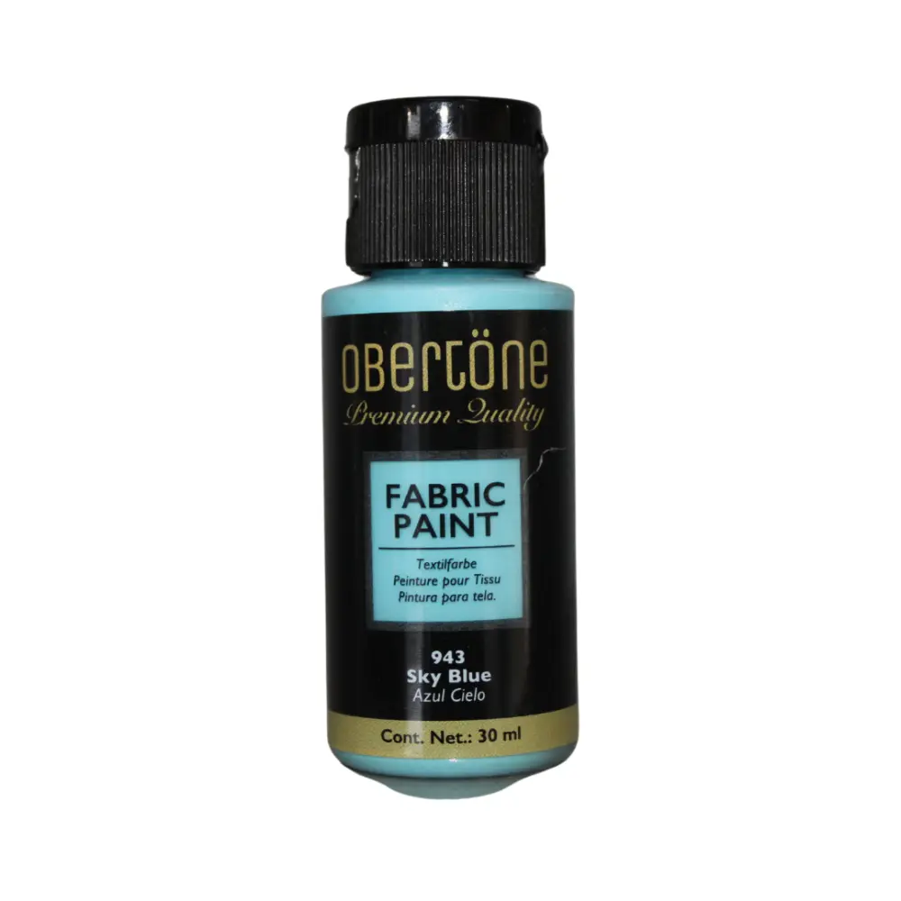 PINTURA TEXTIL OBERTONE 943 AZUL CIELO 30ML