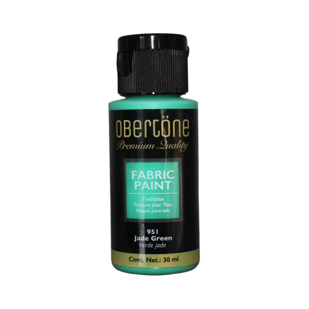 PINTURA TEXTIL OBERTONE 951 VERDE JADE  30ML