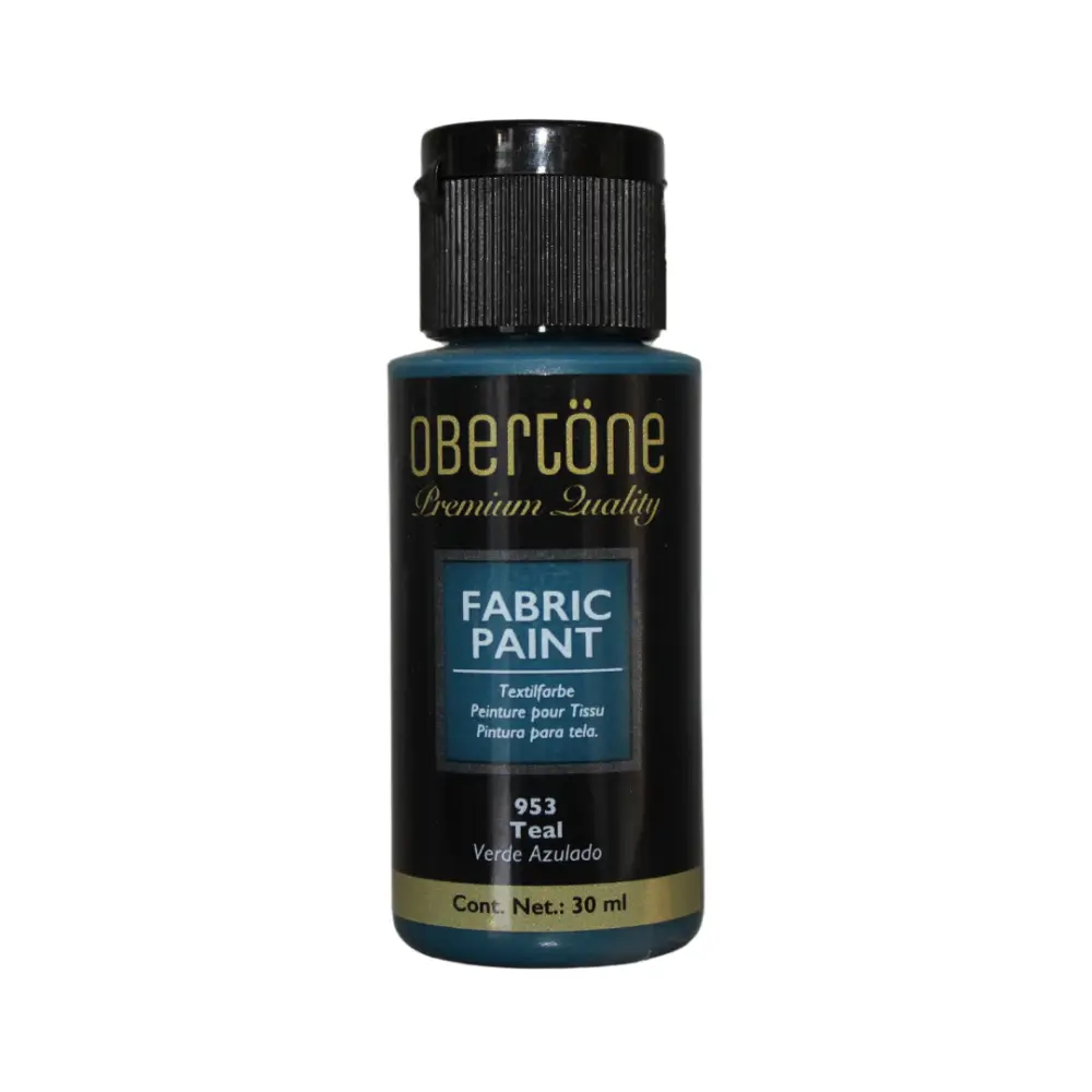 PINTURA TEXTIL OBERTONE 953 VERDE AZULADO 30ML