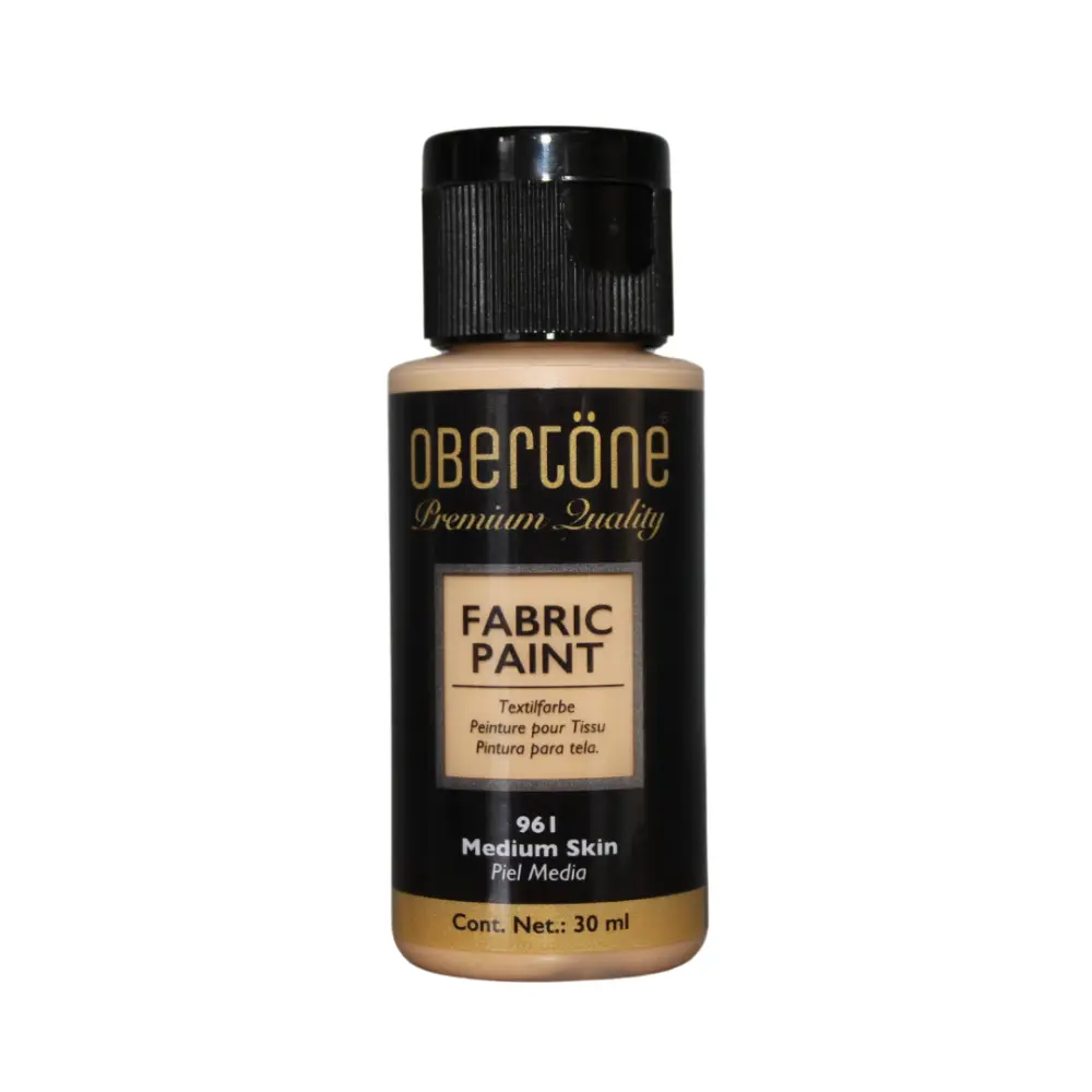 PINTURA TEXTIL OBERTONE 961 PIEL MEDIA 30ML