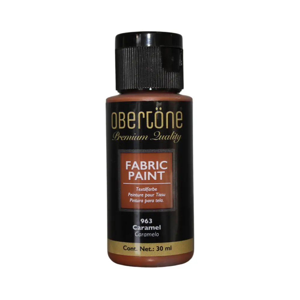 PINTURA TEXTIL OBERTONE 963 CARAMELO 30ML