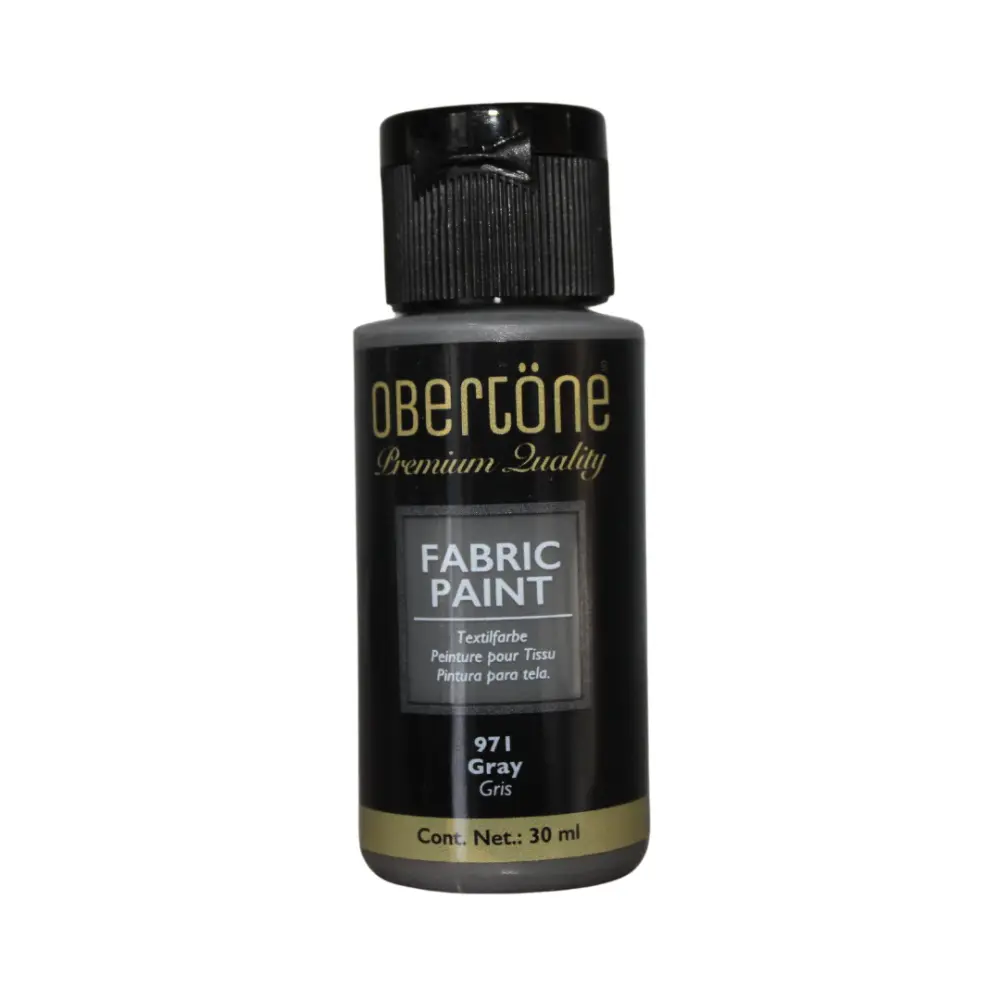 PINTURA TEXTIL OBERTONE 971 GRIS 30ML