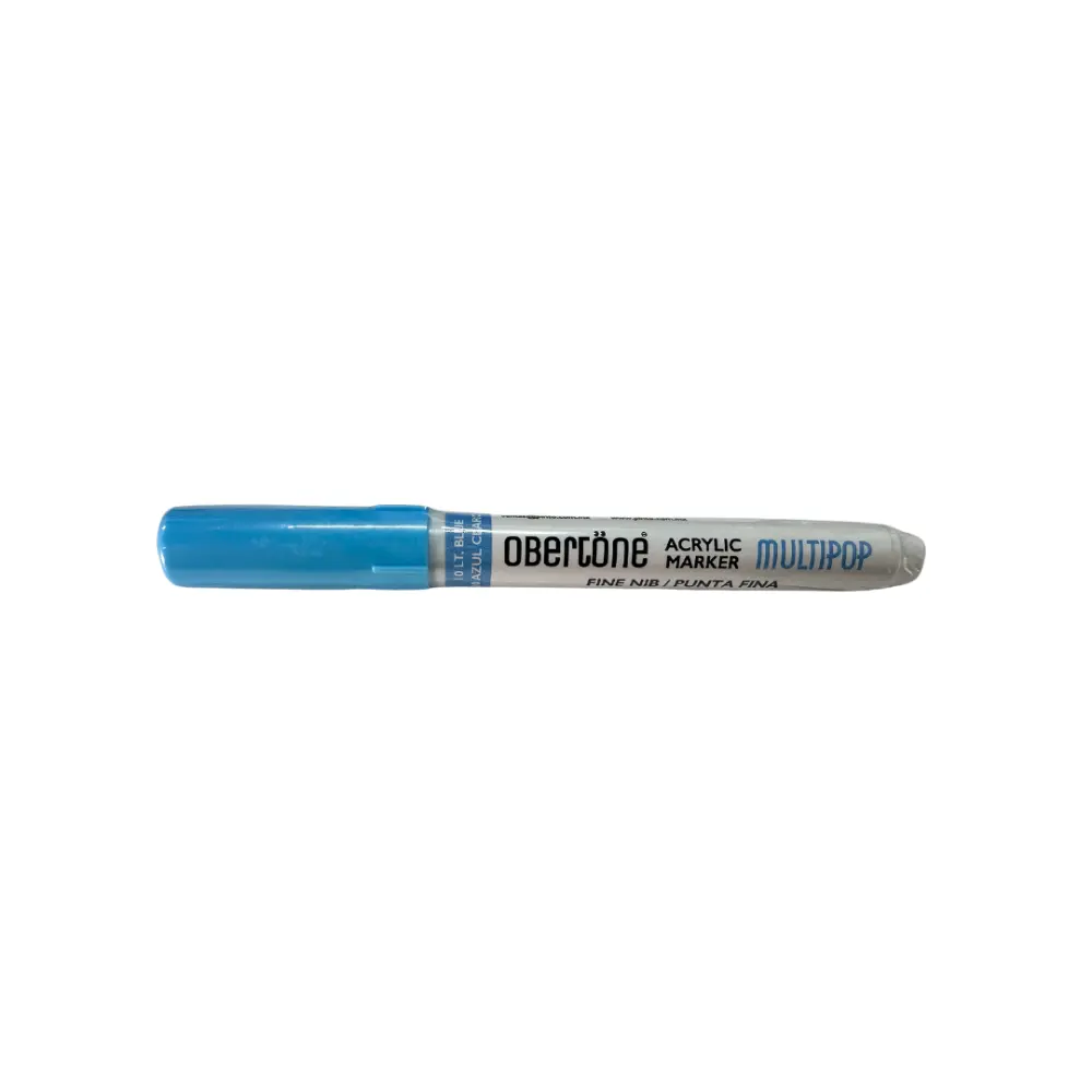 MARCADOR ACRILICO P/BALA OBERTONE 215 10 LT. BLUE MULTIPOP