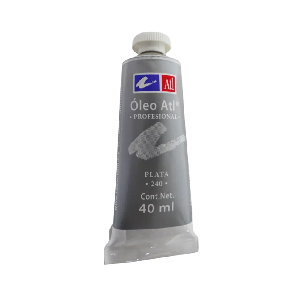 OLEO METALICO T-14 PLATA #240