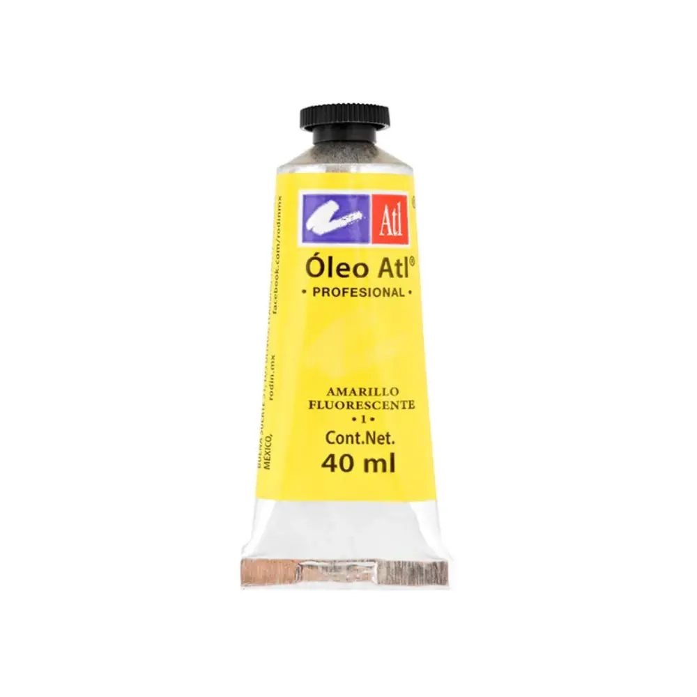 OLEO ATL 40 ML AMARILLO FLUOR NO 1
