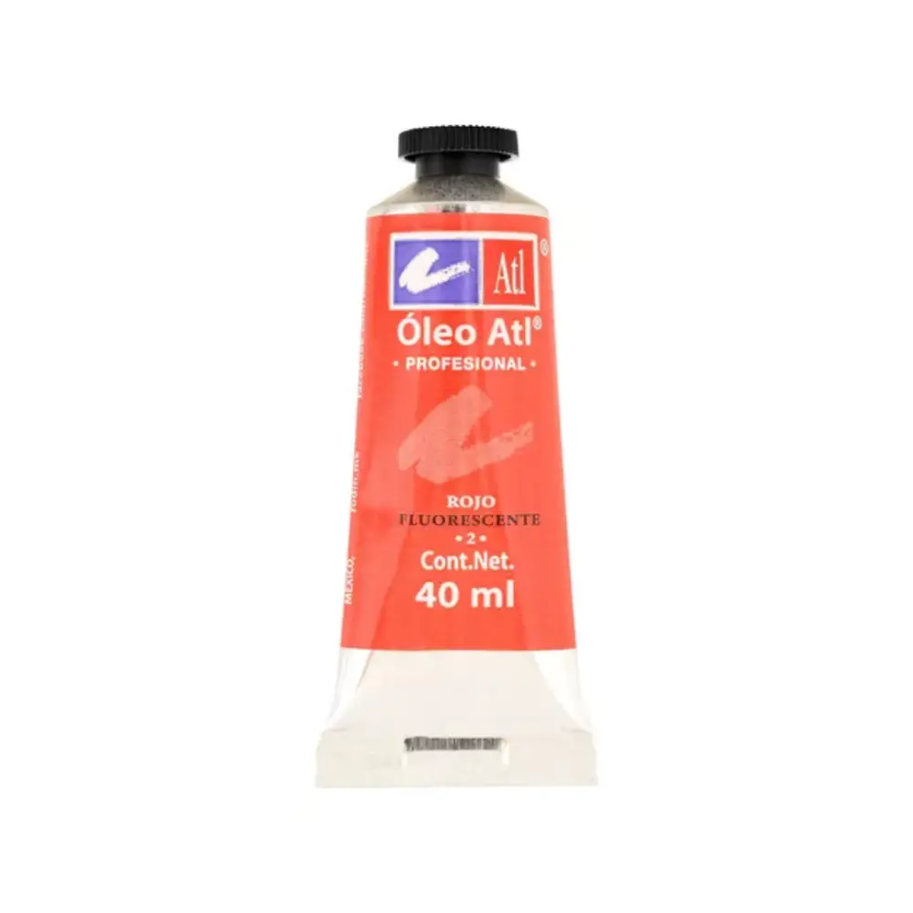 OLEO ATL 40 ML ROJO FLUOR NO 2