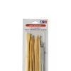 MINI ESTIQUES MADERA C/6  2 MET P/MODELAR - Imagen 2