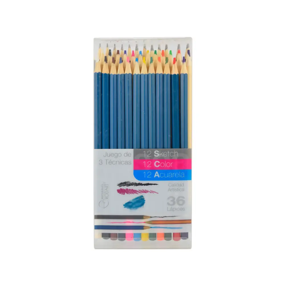 SET COLORES RODART C/36PZ