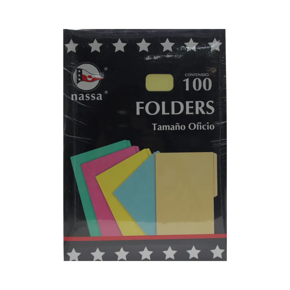 FOLDER OFICIO CANARIO NASA PTE. C/100 PZAS.