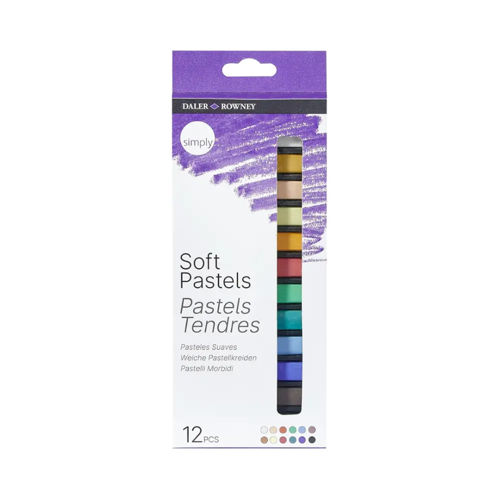 DALER ROWNEY SIMPLY SOFT PASTEL - 12 PZ