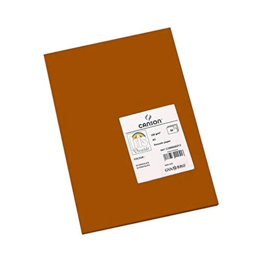 CARTULINA I. VIVALDI 50X65 185G CAF CAMELLO 32