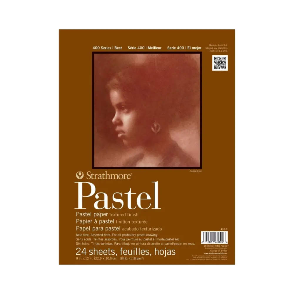 BLOCK 400 PASTEL PAD 9X12 SHT 24-12