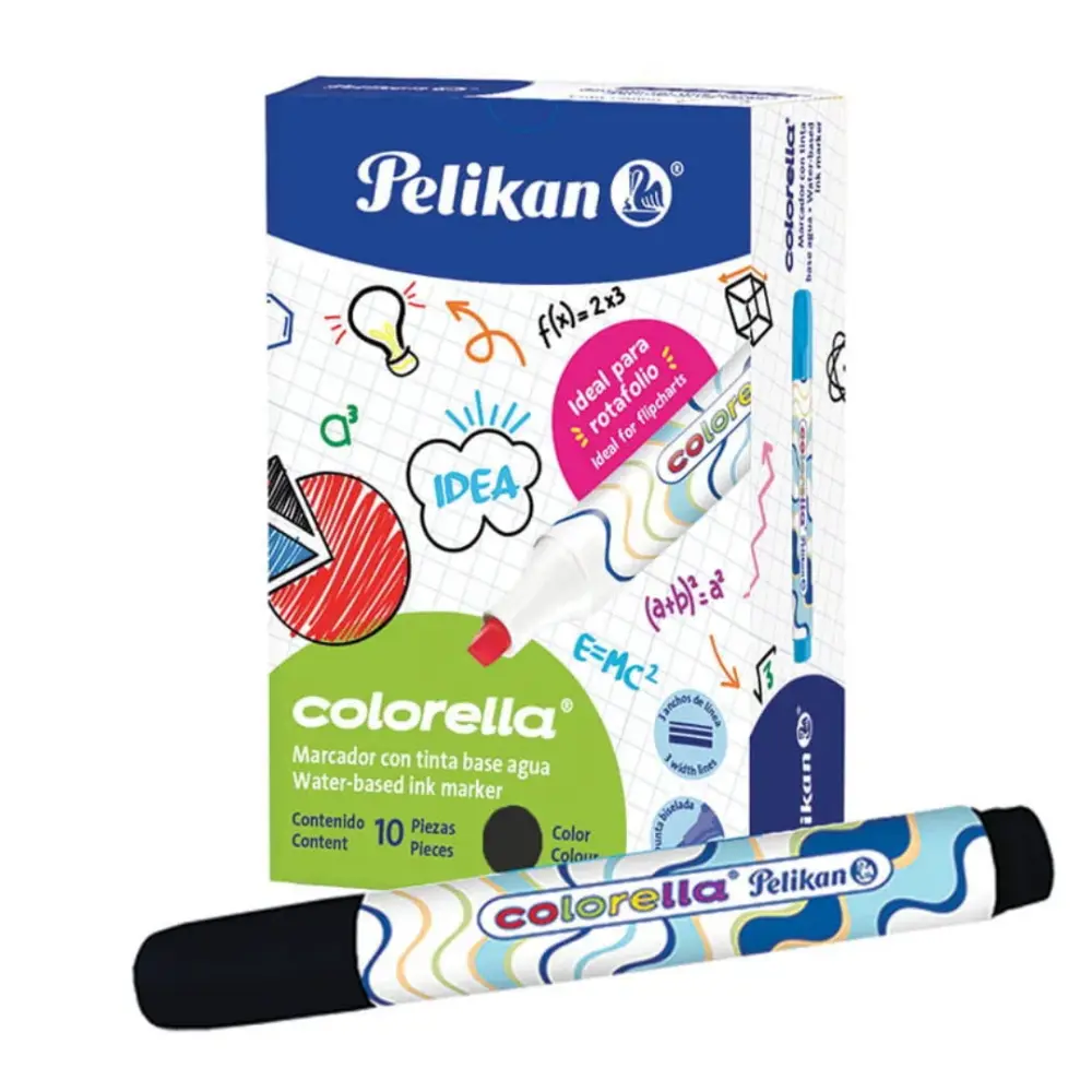 MARCADOR PELIKAN COLORELA NEGRO