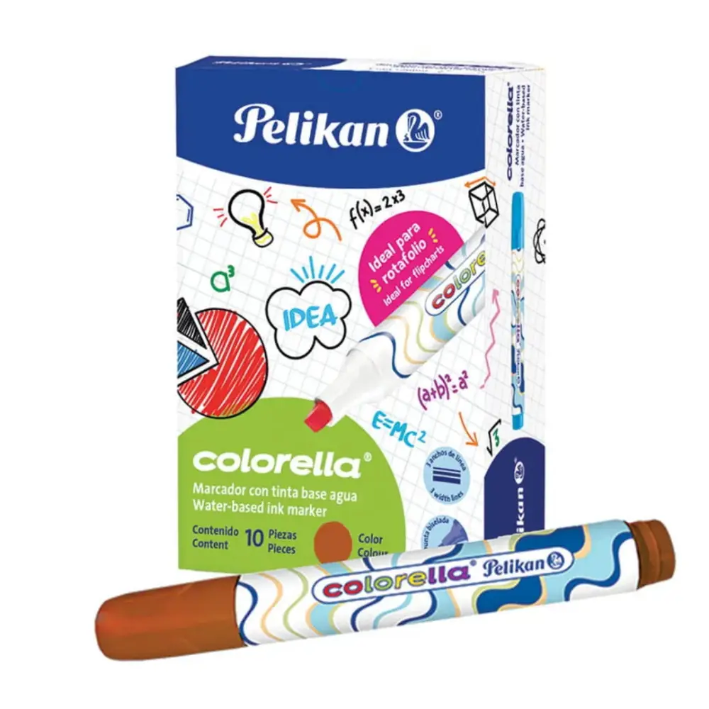 MARCADOR PELIKAN COLORELA CAFE