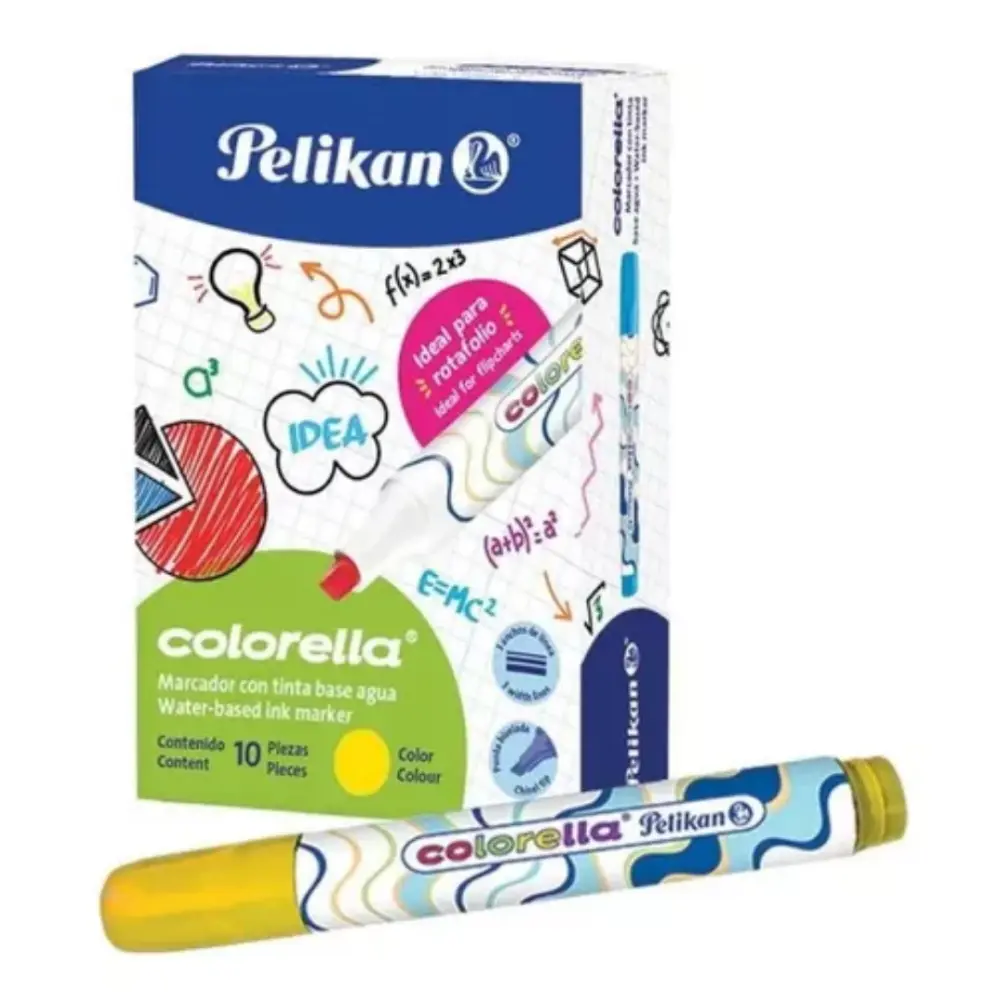 MARCADOR PELIKAN COLORELA AMARILL