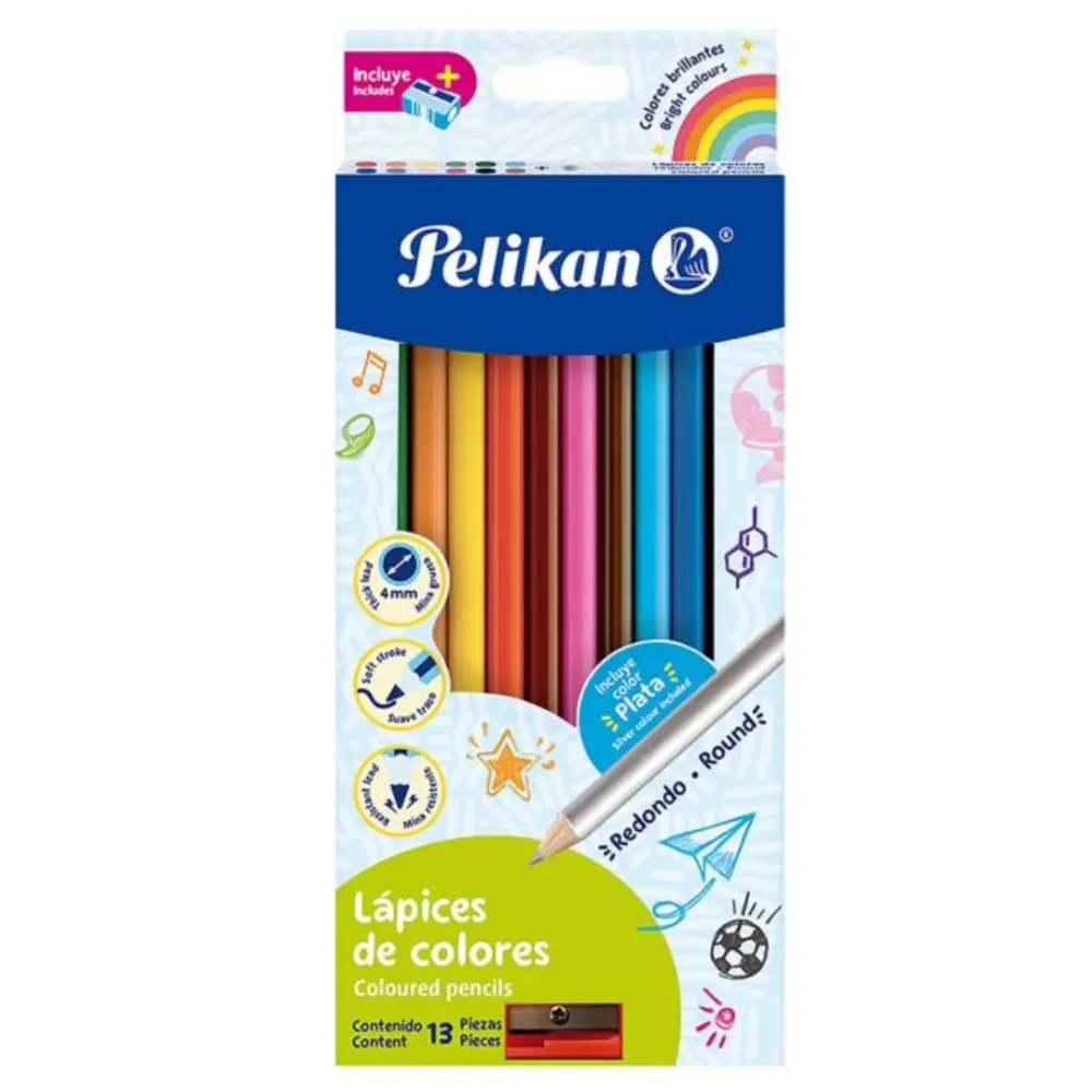 COLORES PELIKAN  CAJA C/12 PZAS.