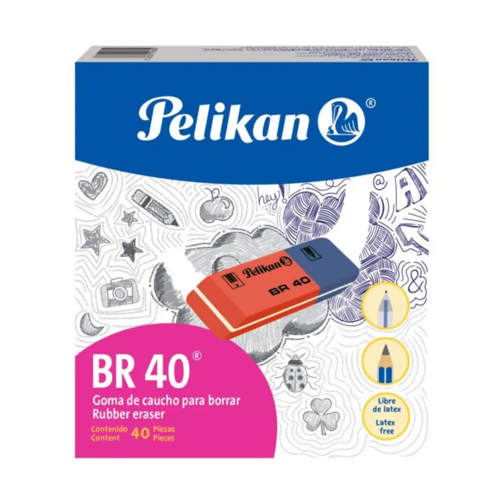 BORRADOR AZUL/ROJO BR/40 GRANDE