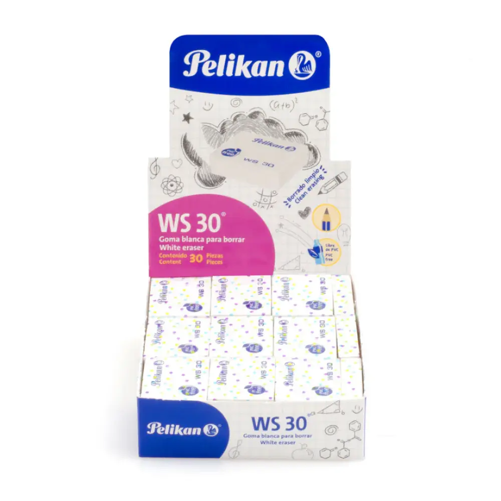 BORRADOR PELIKAN BLANCO WS-30 MEDIA
