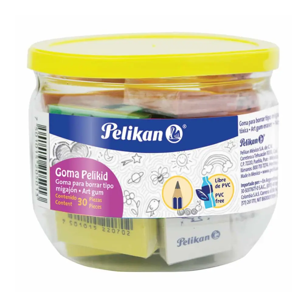 BORRADOR PELIKAN MIGAJON PELIKID BOTE C/30 PZAS.