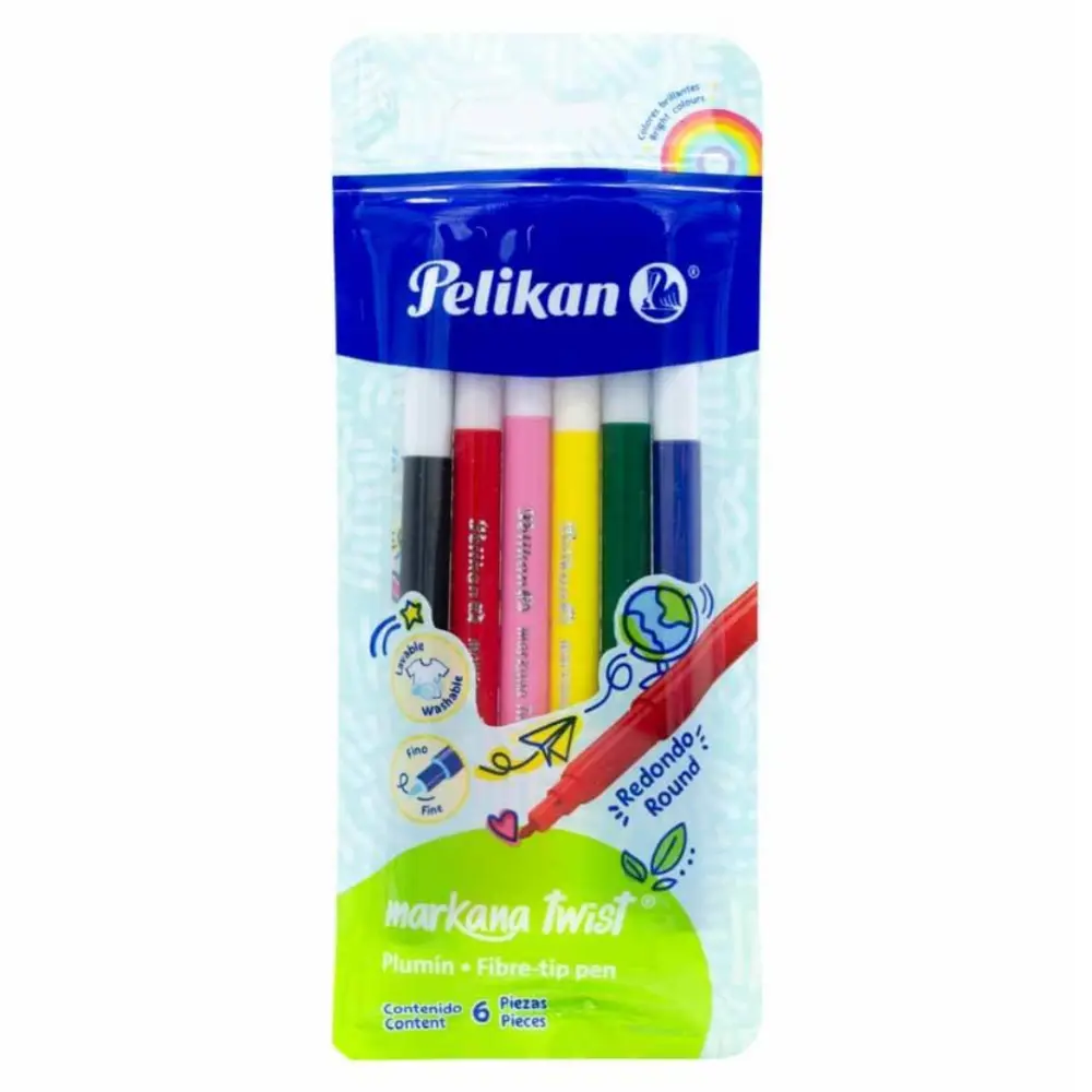 PLUMON MARKANA TWIST PELIKAN C/6 PZAS.