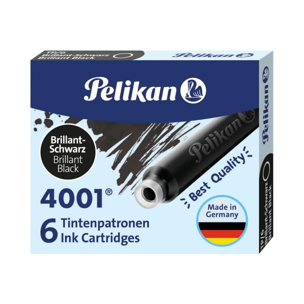 CARTUCHOS PELIKAN PLUMA F. NGO C/6