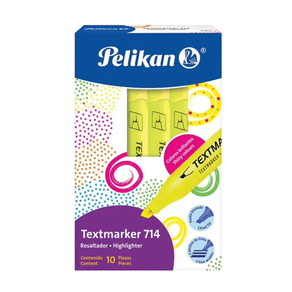 RESALTADOR PELIKAN 714 AMARILLO