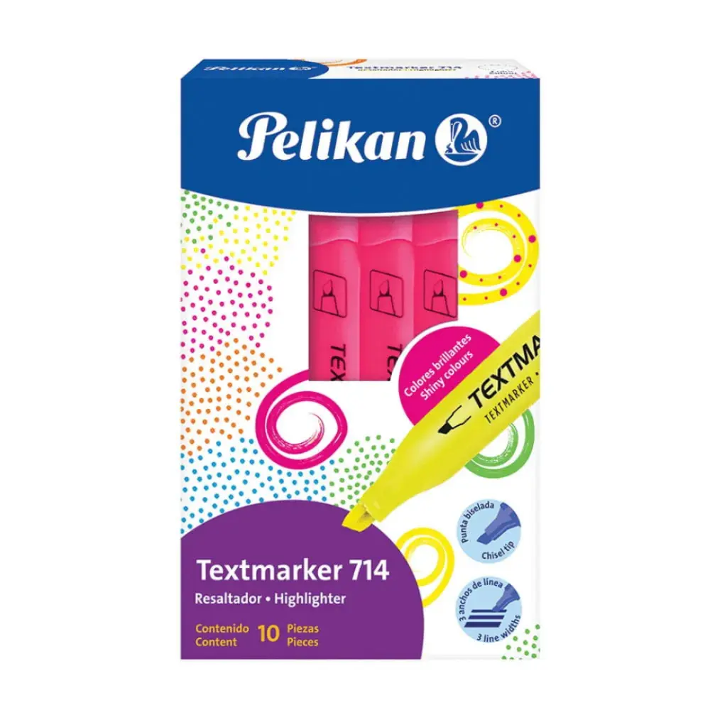 RESALTADOR PELIKAN 714 ROSA