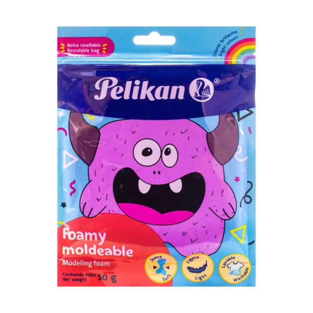 FOAMY MOLDEABLE PELIKAN 50 GR. VIOLETA