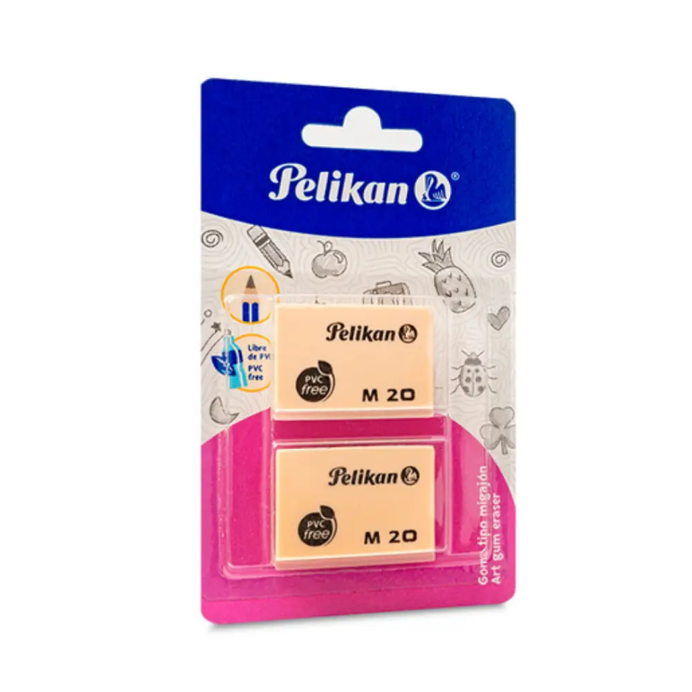 BORRADOR PELIKAN MIGAJON M-20 BLISTER C/2 PZ