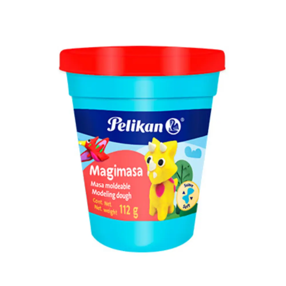 MASA MOLDEABLE PELIKAN 112 GR. ROJO
