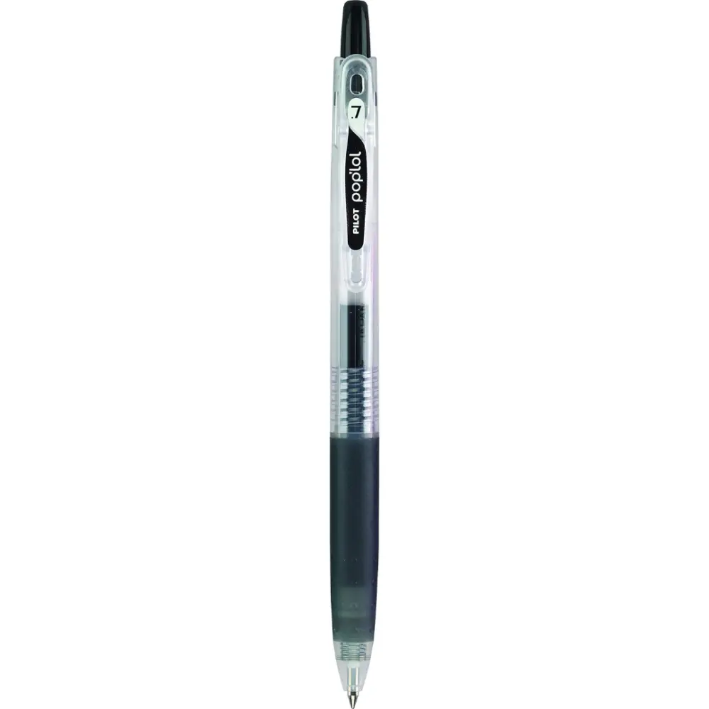BOLIGRAFO PILOT GEL POP LOL 0.7 NEGRO 18027