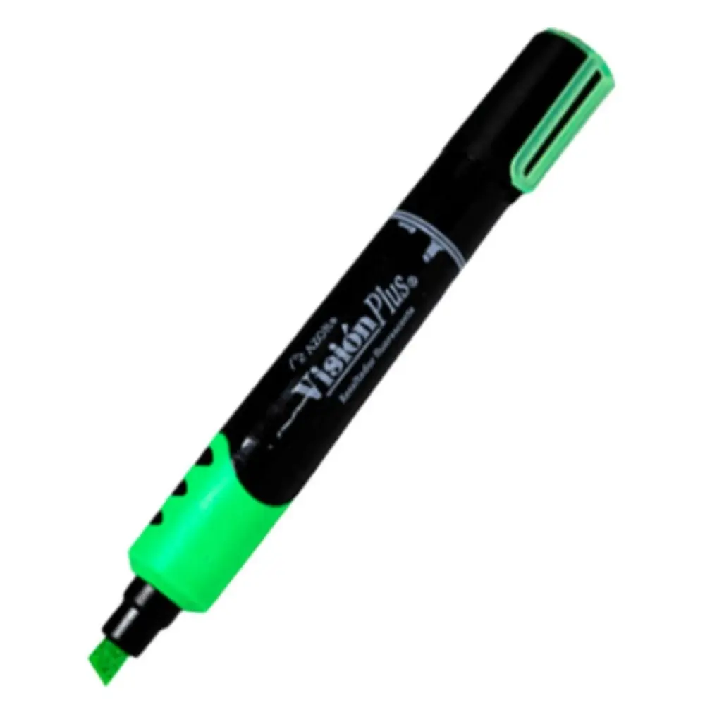MARCADOR RESALTADOR VISION PLUS VERDE