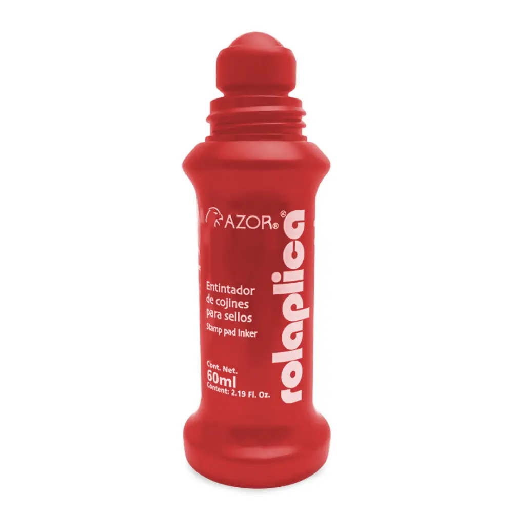 TINTA ROLAPLICA ROJA 587 60 CC.