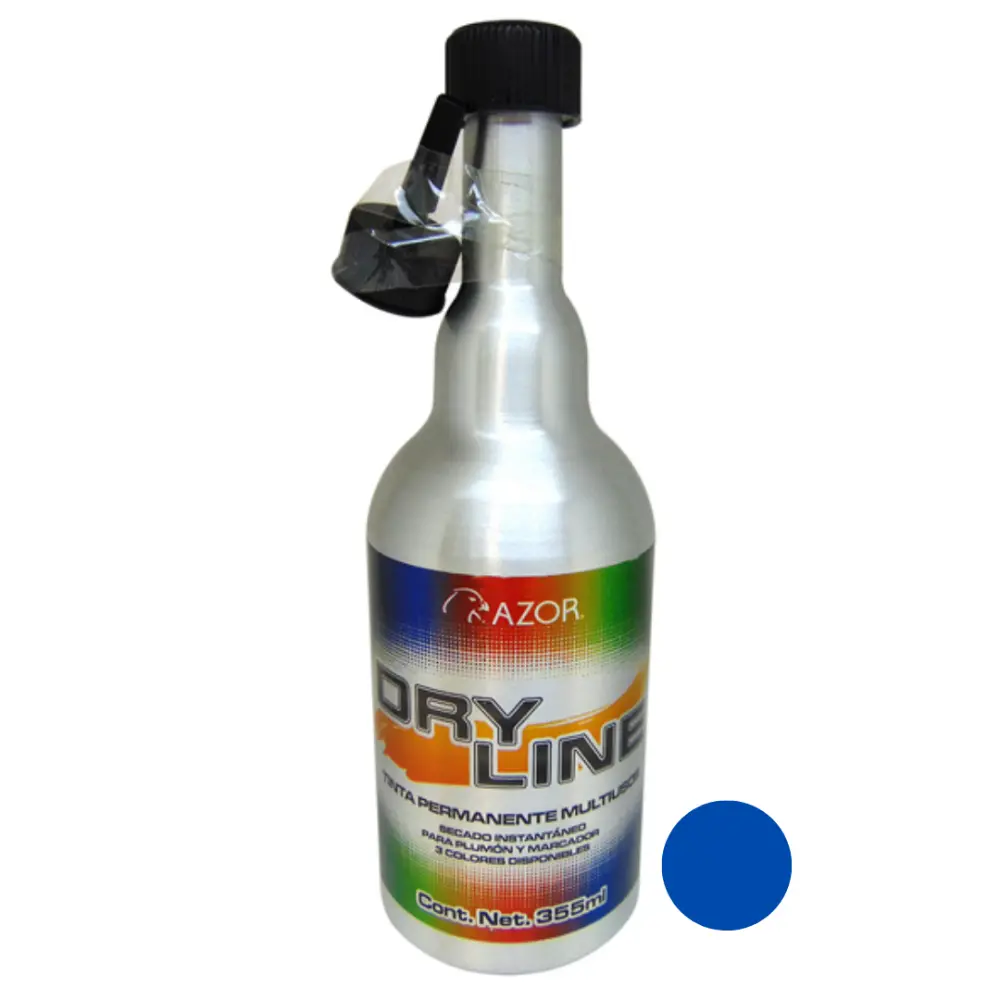 TINTA PERMANENTE DRY-LINE 2075 AZUL