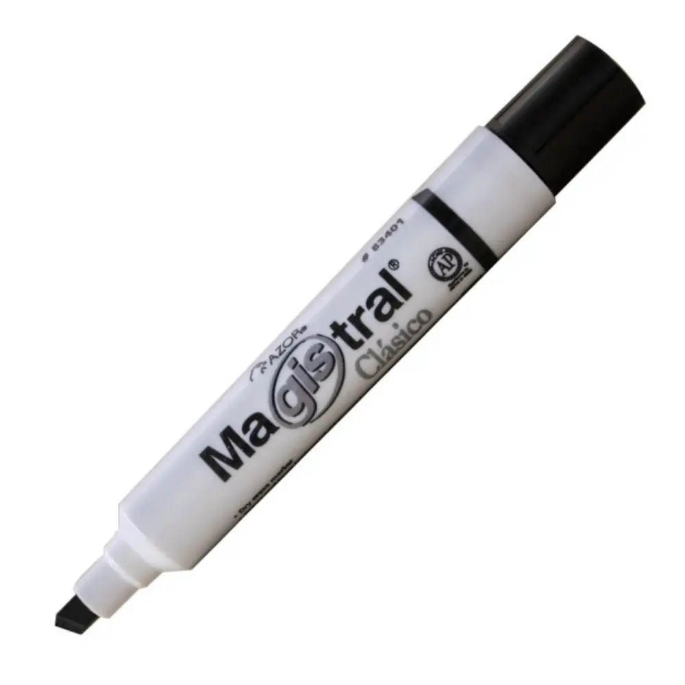MARCADOR MAGISTRAL CLASICO NEGRO