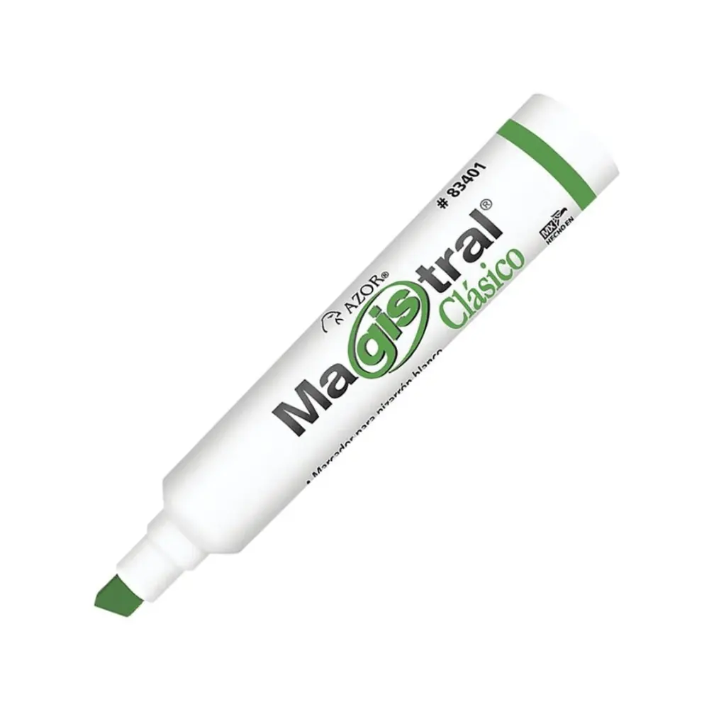 MARCADOR MAGISTRAL CLASICO VERDE