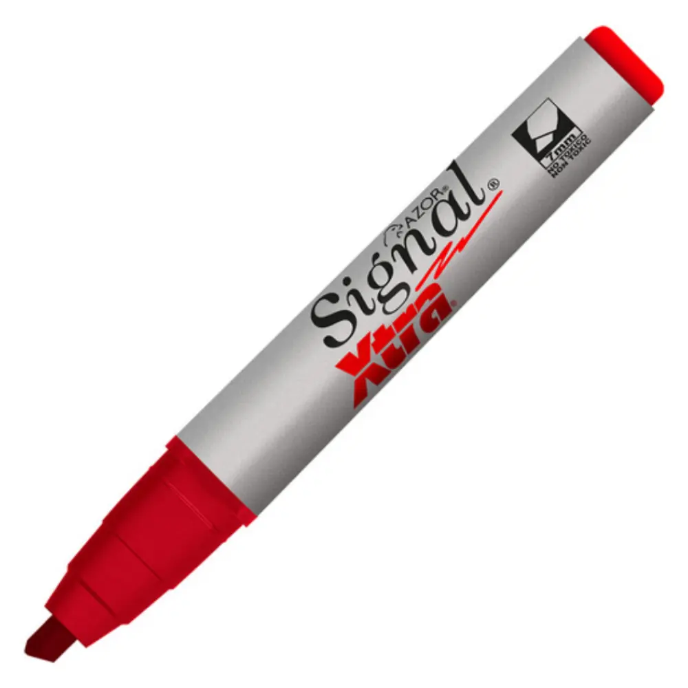 MARCADOR SIGNAL XTRA PERMANENTE ROJO