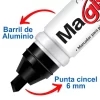MARCADOR MAGISTRAL DE ALUMINIO NEGRO - Imagen 2