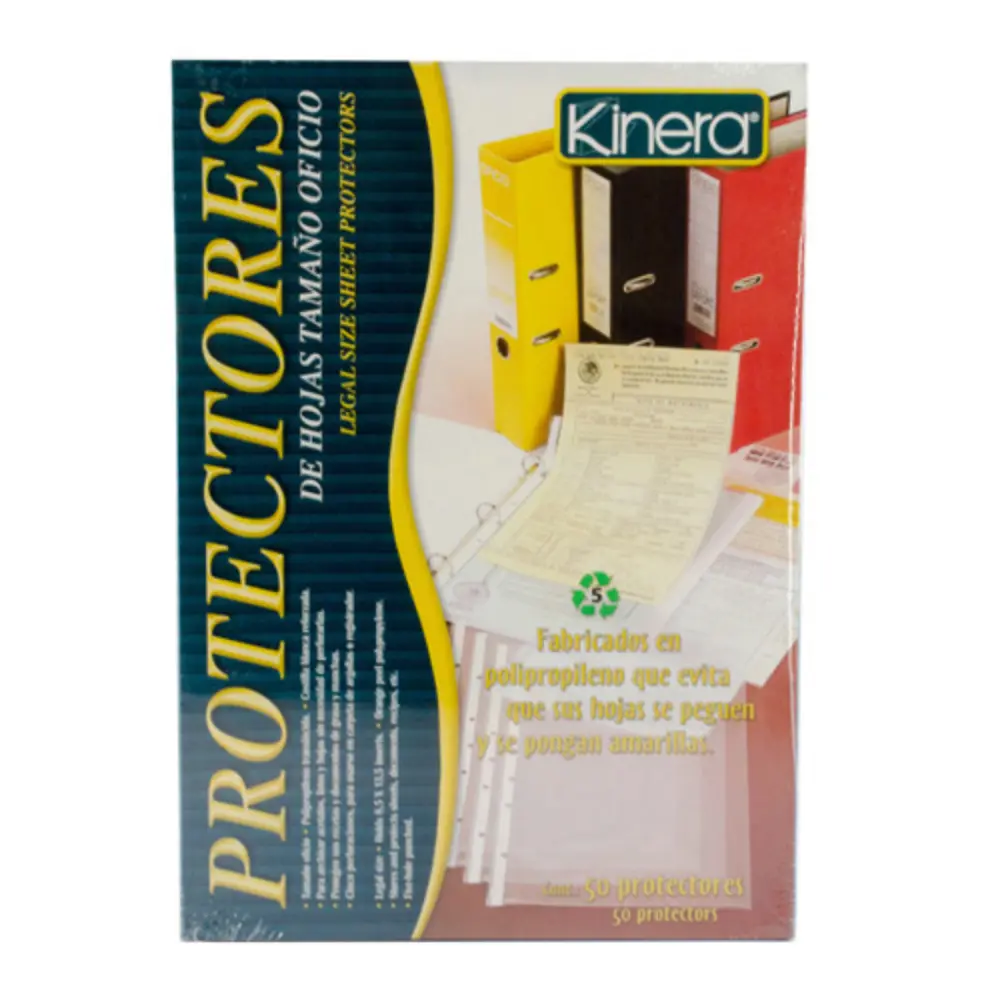 MICA PROTECTORA KINERA OFICIO MOD. 363 CAJA C/50 PZ