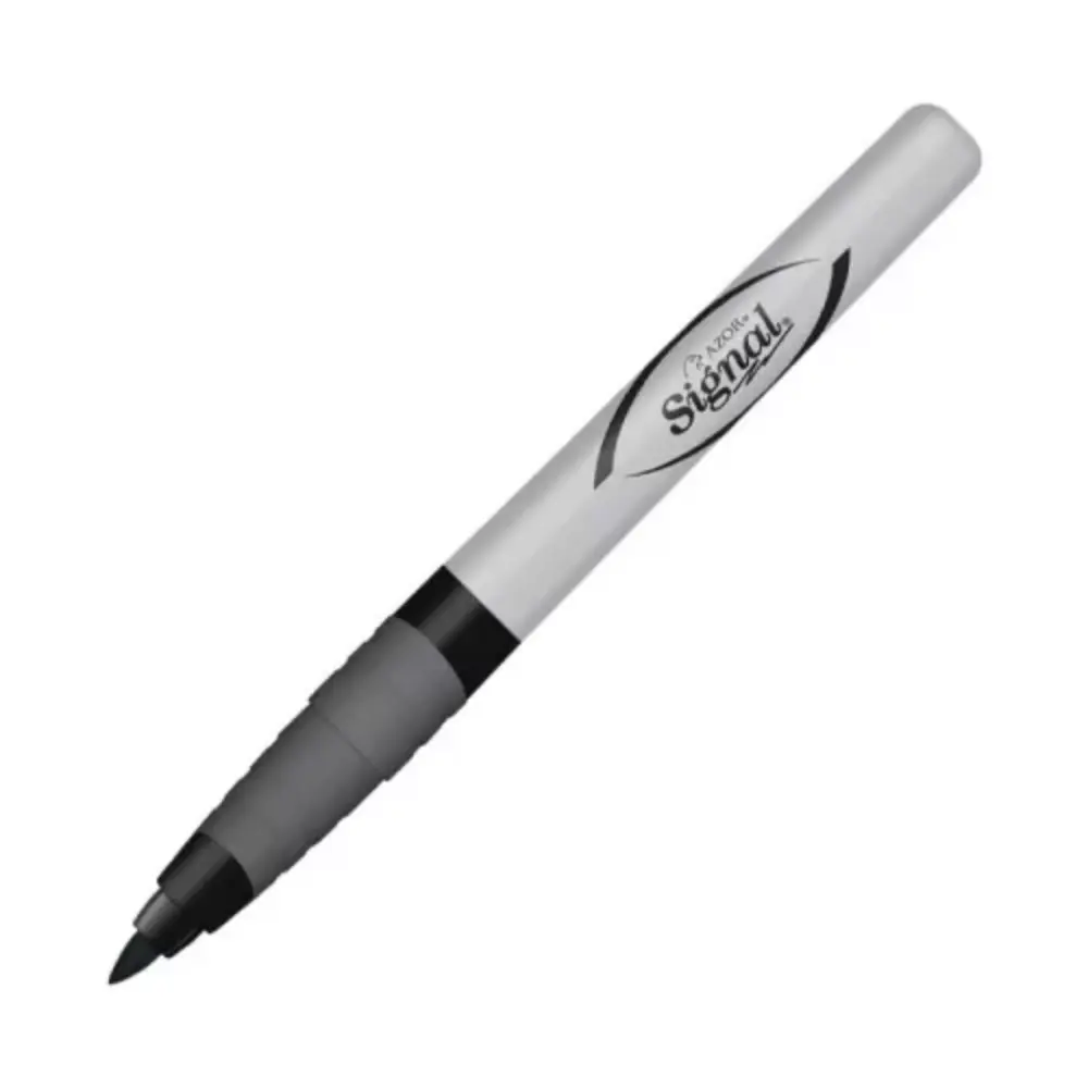 MARCADOR SIGNAL P/FINO NEGRO