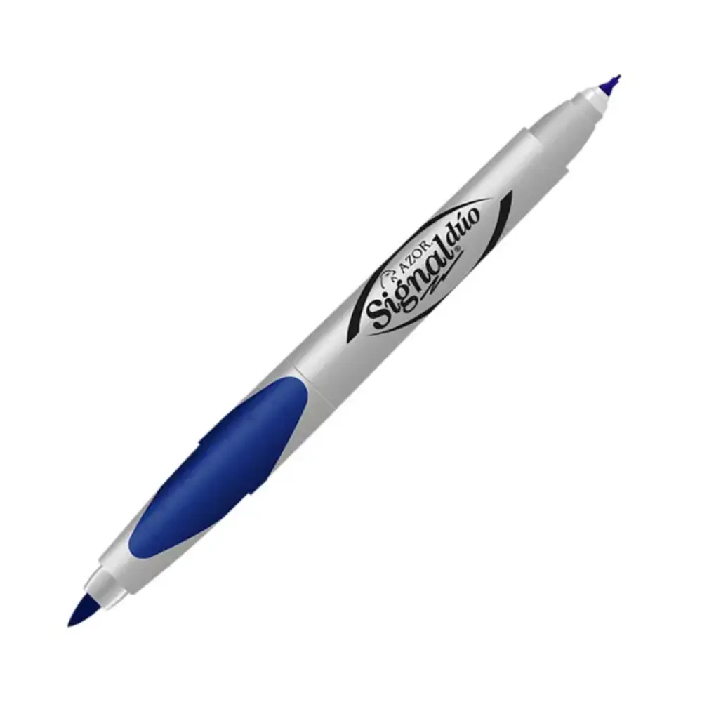 MARCADOR SIGNAL DUO AZUL