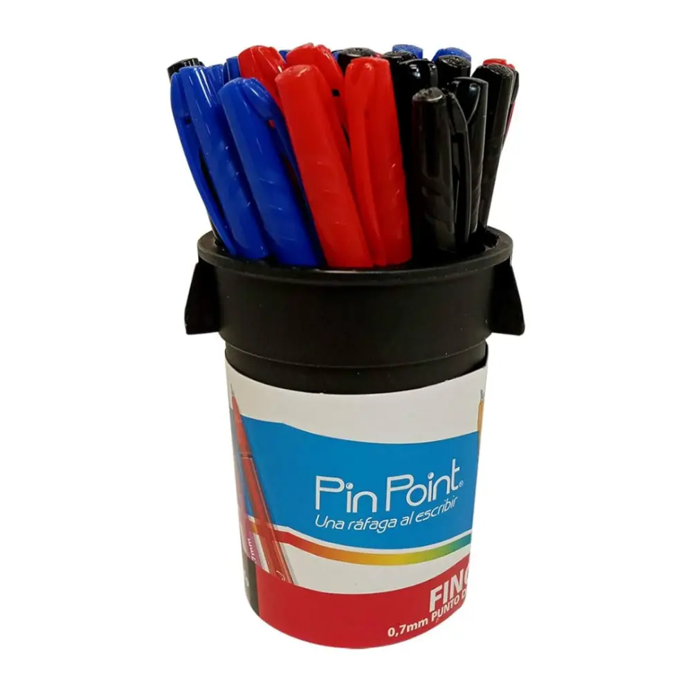 BOLIGRAFO AZOR PIN POINT 6810BCS P/FINO BOTE C/36 PZAS.