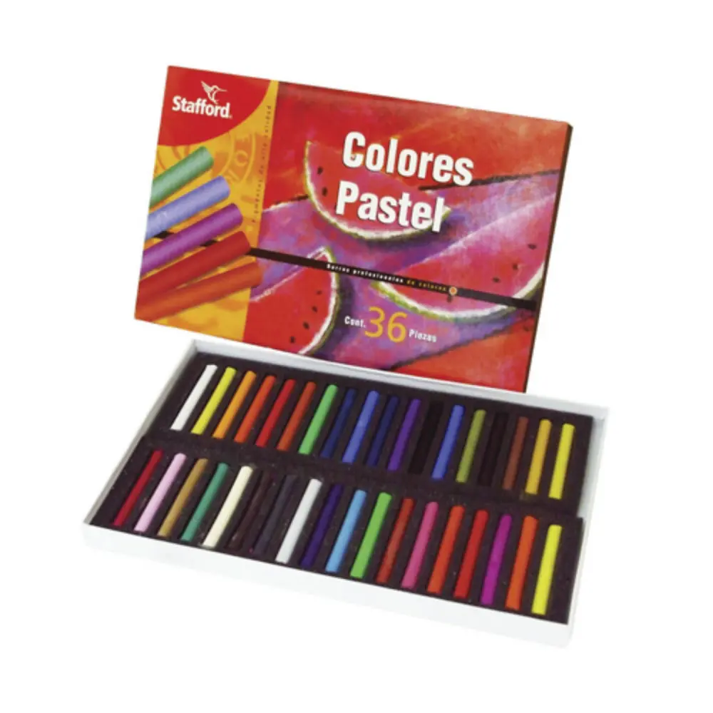 GIS PASTEL STAFFORD ESTUCHE C/36 PZ
