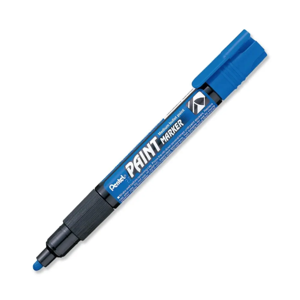 MARCADOR PENTEL PAINT MARKER MMP20-C AZUL