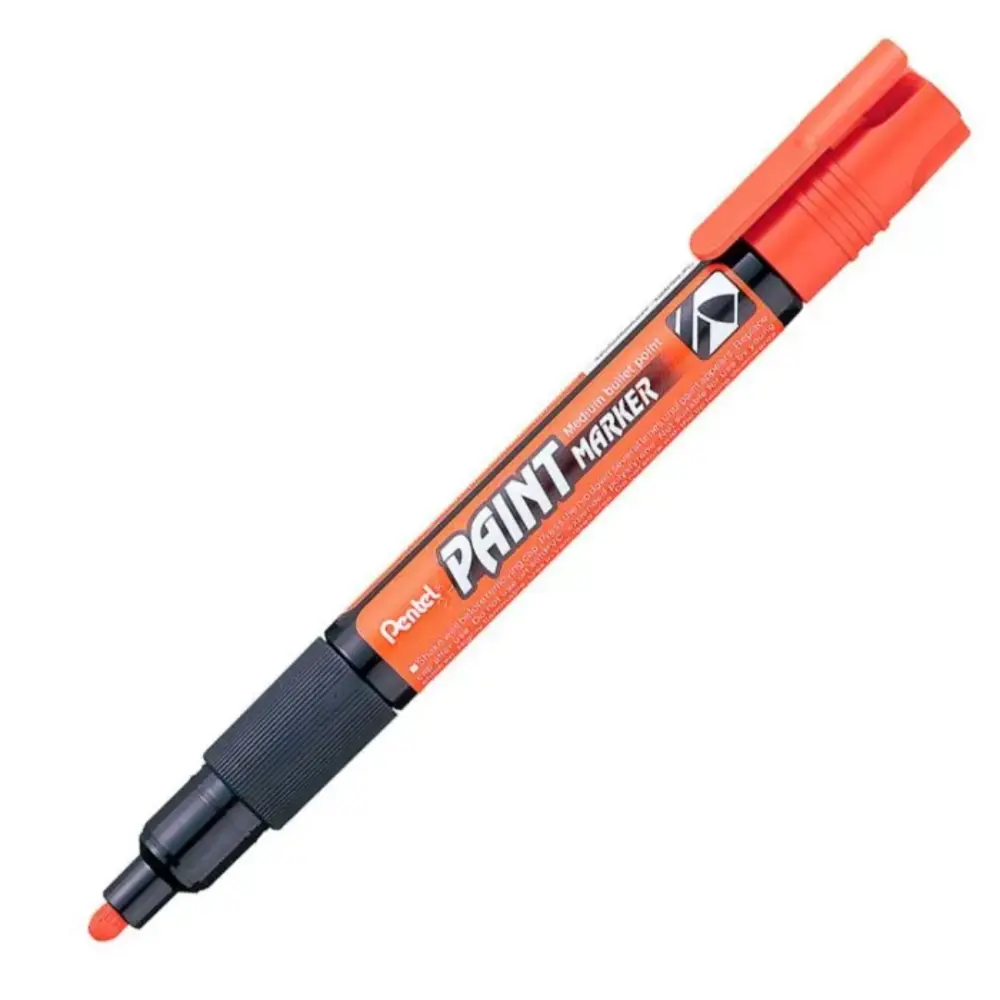 MARCADOR PENTEL PAINT MARKER MMP20-F NARANJA