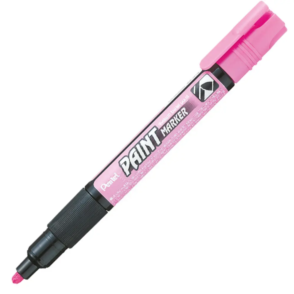 MARCADOR PENTEL PAINT MARKER MMP20-P ROSA