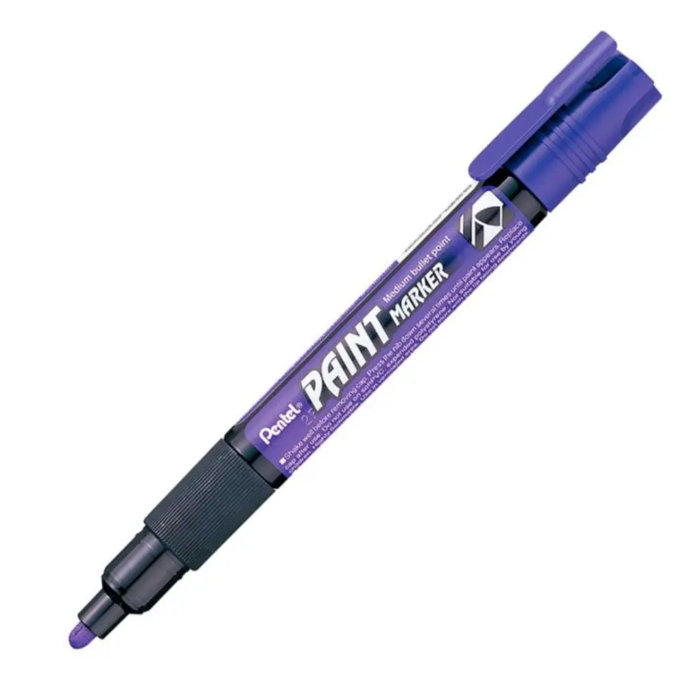 MARCADOR PENTEL PAINT MARKER MMP20-V VIOLETA