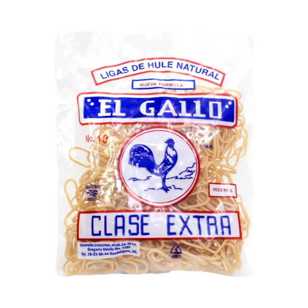 LIGA DEL GALLO NO.10 NATURAL BOLSA C/80 GRS